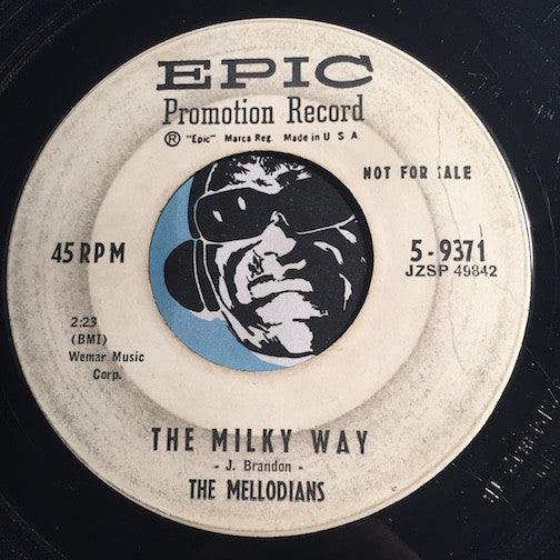 Mellodians - The Milky Way b/w Creaky Door - Epic #9371 - Rock n Roll