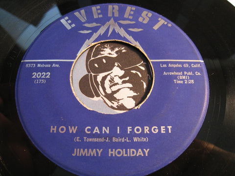 Jimmy Holiday - How Can I Forget b/w Janet - Everest #2022 - Doowop