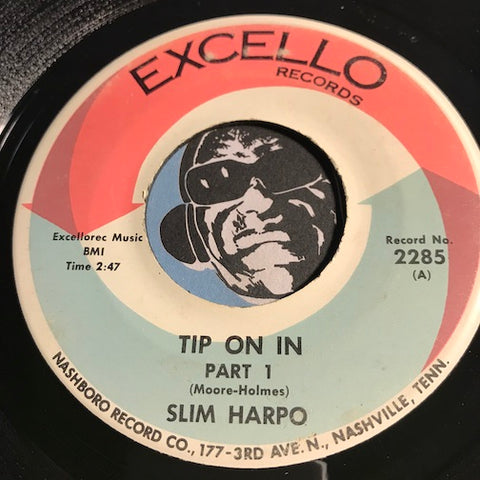 Slim Harpo - Tip On In pt.1 b/w pt.2 - Excello #2285 - R&B Soul - R&B Blues