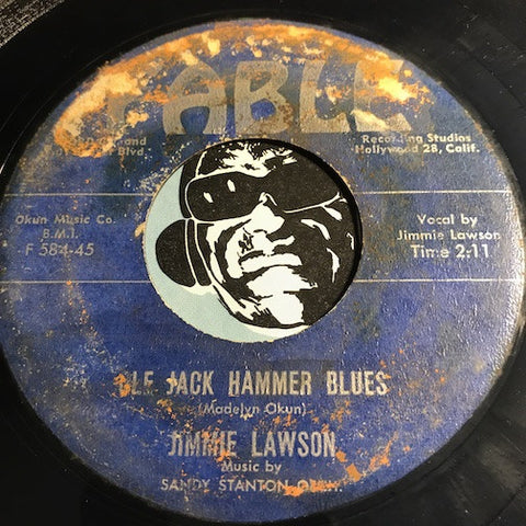 Jimmie Lawson - Ole Jack Hammer Blues b/w Fickle Fool - Fable #584 - Rockabilly
