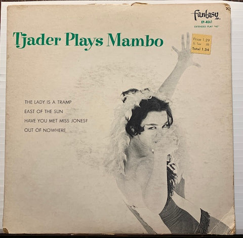 Cal Tjader - Tjader Plays Mambo EP - The Lady Is A Tramp - Out Of Nowhere b/w Have You Met Miss Jones? - East Of The Sun - Fantasy #4061 - Latin Jazz - Jazz