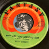 Betty Everett - I Got To Tell Somebody b/w Why Are You Leaving Me - Fantasy #652 - Northern Soul