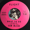 Sam McCue - What To Do (To Forget You) b/w Valley Of Tears - Flight #616 - Teen