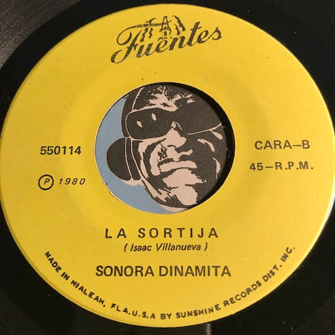 Sonora Dinamita - La Sortija b/w Ay Chave - Fuentes #550114 - Latin