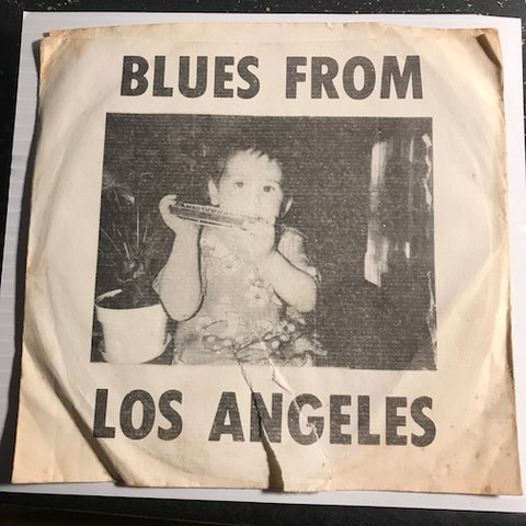 William Clarke - Blues From Los Angeles EP - Woke Up This Morning - All About My Girl - Break Theme b/w Off The Wall - The Thang - G Town Prod #001 - Blues