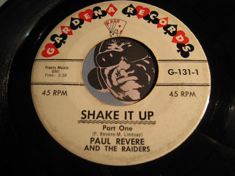 Paul Revere & Raiders - Shake It Up pt.1 b/w pt.2 - Gardena #131 - Garage Rock