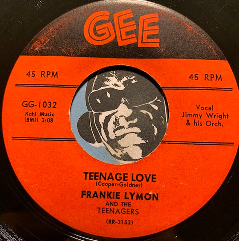 Frankie Lymon & Teenagers - Teenage Love b/w Paper Castles - Gee #1032 - Doowop