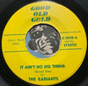 Radiants / BG's - It Ain't No Big Thing b/w More Than A Woman - Good Old Gold #3000 - East Side Story - R&B Soul