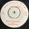 Static Routines - Rock n Roll Clones b/w Sheet Music - Good Vibrations GVI #3 - Punk
