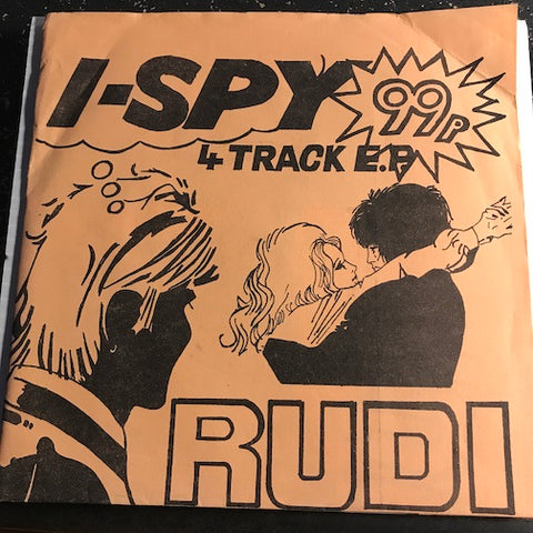 Rudi - EP - I-Spy - Genuine Reply b/w Sometimes - Ripped In Two - Good Vibrations #12 - Punk