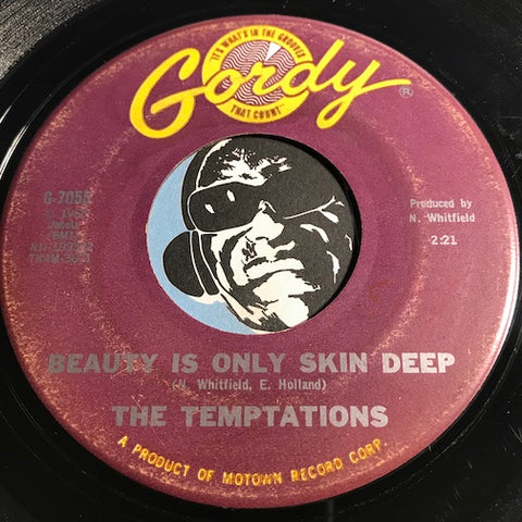 Temptations - Beauty Is Only Skin Deep b/w You're Not An Ordinary Girl - Gordy #7055 - Motown - Northern Soul