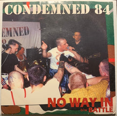 Wanted-Records - Condemned 84 - No Way In b/w Battle - Haunted