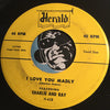 Charlie & Ray - You're To Blame b/w I Love You Madly - Herald #438 - R&B