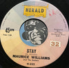Maurice Williams & Zodiacs - Stay b/w Do You Believe - Herald #552 - Doowop