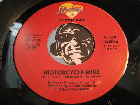 Super Rat - Motorcycle Mike b/w Rat Trap Band - Hodisk #003 - Rap
