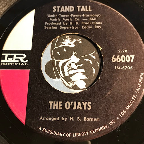 O'Jays - The Storm Is Over b/w Stand Tall - Imperial #66007 - Northern Soul