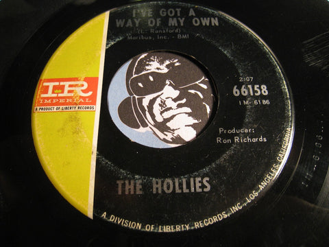 Hollies - I Can't Let Go b/w I've Got A Way Of My Own - Imperial #66158 - Rock n Roll