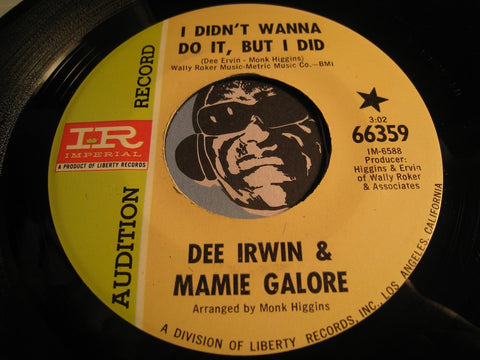 Dee Irwin & Mamie Galore