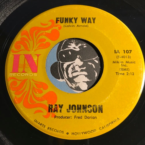 Ray Johnson - Funky Way b/w I Heard It Through The Grapevine - In #107 - Funk