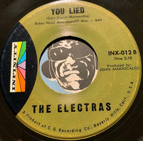 Electras - Ten Steps To Love b/w You Lied - Infinity #012 - Doowop