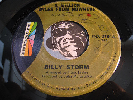 Billy Storm - A Million Miles From Nowhere b/w Since I Fell For You - Infinity #018 - Northern Soul