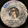 Melvin Davis - You Made Me Over b/w I'm Worried - Invictus #9115 - Northern Soul