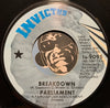 Parliament - Breakdown b/w Little Ole Country Boy - Invictus #9095