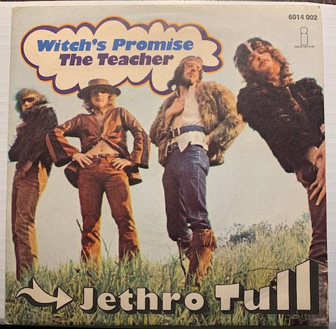 Jethro Tull - Italy pressing - Witch's Promise b/w The Teacher - Island #6014 002 - Picture Sleeve - Rock n Roll