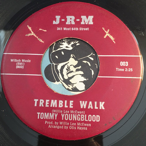 Tommy Youngblood - Tremble Walk b/w Caress Me My Love - J-R-M #003 - R&B Soul
