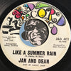Jan & Dean - Like A Summer Rain b/w Louisiana Man - J&D Record Co #402 - Surf