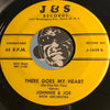 Johnnie & Joe - There Goes My Heart b/w It Was There - J&S #1659 - R&B
