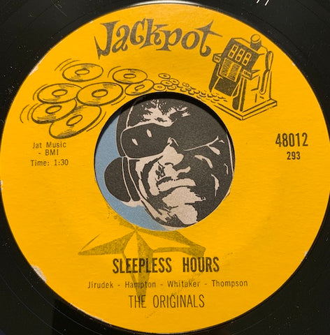 Originals - Sleepless Hours b/w Anna - Jackpot #48012 - R&B Rocker