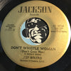 Jess Bolero - Don't Whistle Woman (Don't Crow Hen) b/w It's Sunday - Jackson #101 - Funk