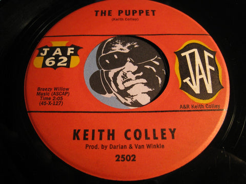 Keith Colley - The Puppet b/w Discover A Lover - Jaf #2502 - Teen