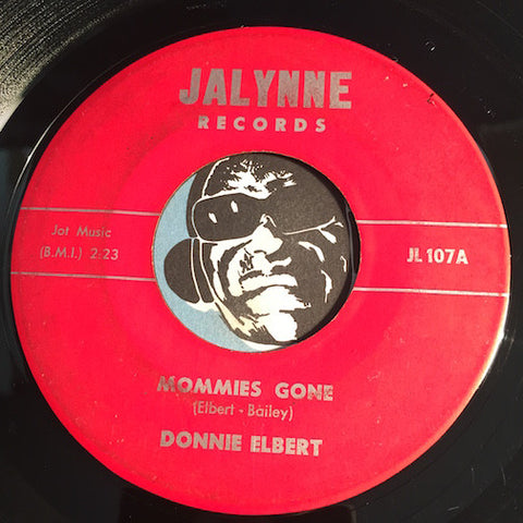 Donnie Elbert - Mommies Gone b/w For Sentimental - Jalynne #107 - Doowop
