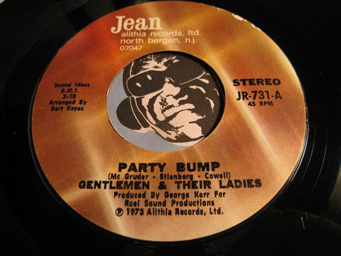 Gentlemen & Their Ladies - Party Bump pt.1 b/w pt.2 - Jean #731 - Funk