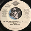 Kool Moe Dee - Go See The Doctor (clean version) b/w same - Jive #1035 - Rap