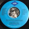 Kool Moe Dee - No Respect b/w (same) instrumental - Jive #1116 - Rap