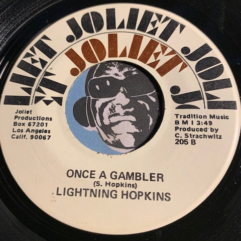 Lightning Hopkins - Once A Gambler b/w Please Settle In Vietnam - Joliet #205 - Blues