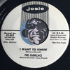 Cadillacs - Holy Smoke Baby b/w I Want To Know - Josie #842 - Doowop - R&B Rocker
