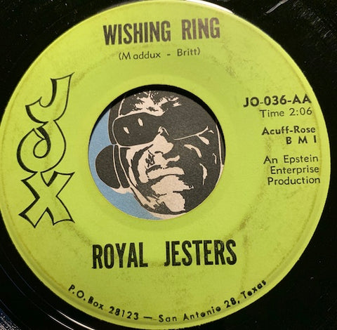 Royal Jesters - Wishing Ring b/w Perdon - Jox #036 - Chicano Soul