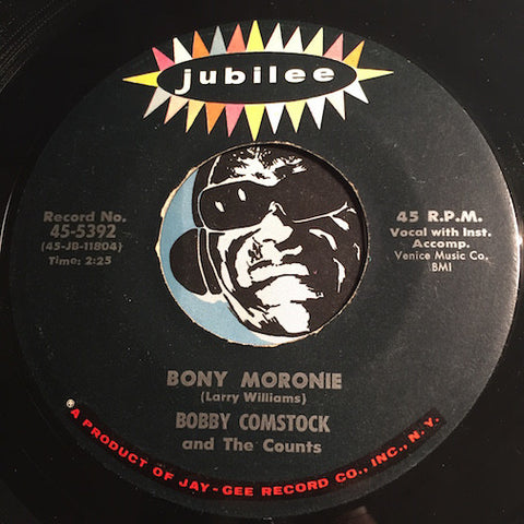 Bobby Comstock & Counts - Bony Maronie b/w Do That Little Thing - Jubilee #5392 - Rockabilly