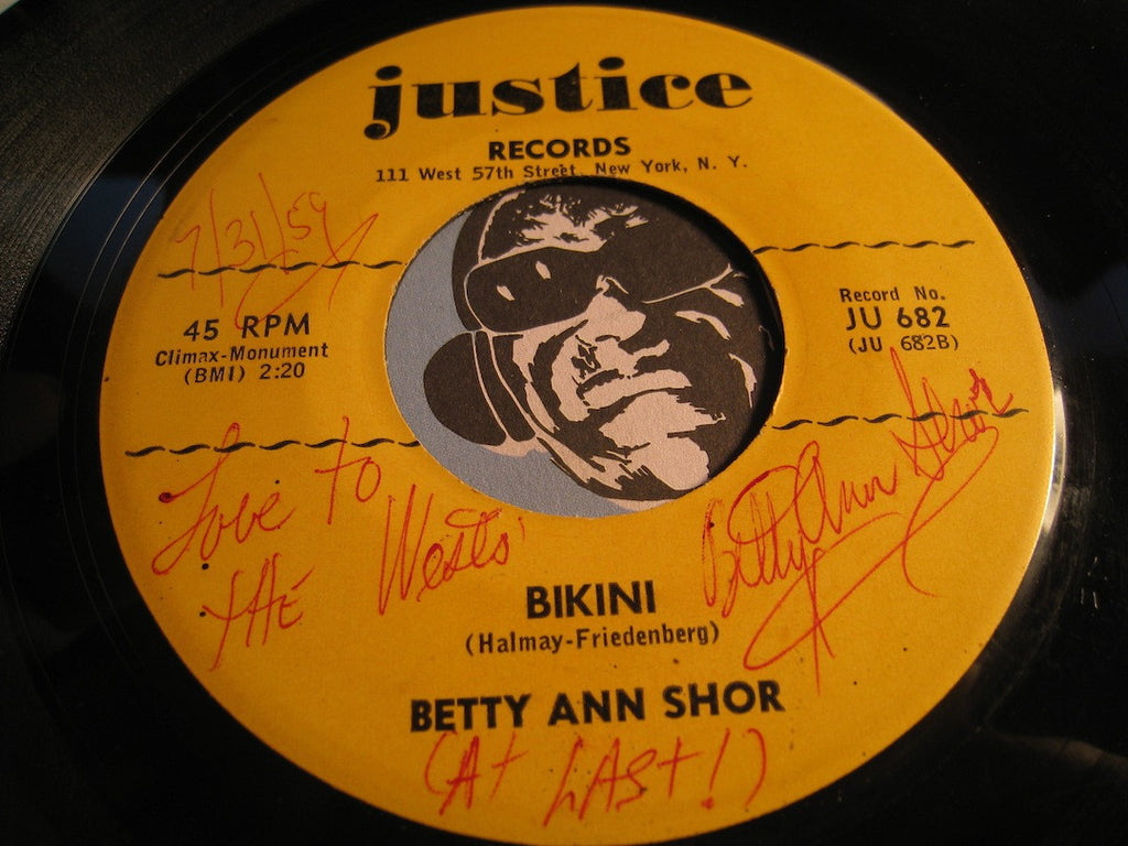 Betty Ann Shor - Bikini b/w It's Betty Ann Shor - Justice #682 - Teen