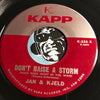 Jan and Kjeld - Banjo Boy b/w Don't Raise A Storm - Kapp #335 - Country