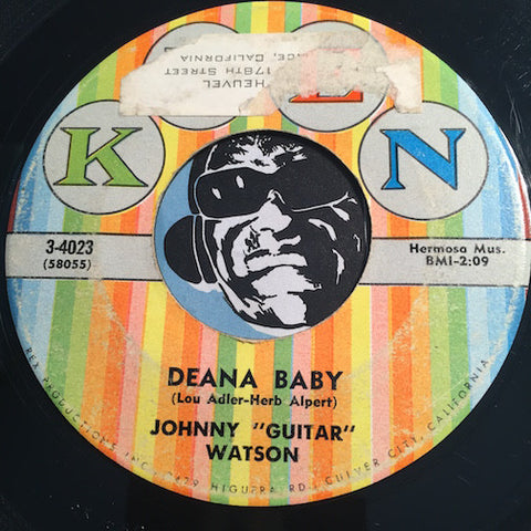 Johnny Guitar Watson - Deana Baby b/w Honey - Keen #4023 - R&B