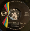 Sam Cooke - Summertime pt.1 b/w pt.2 - Keen #82101 - R&B Soul