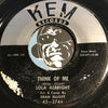 Lola Albright - A Man A Man A Man b/w Think Of Me - Kem #2744 - Jazz - R&B