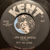 Betty And Dupree - aka Etta James & Harvey Fuqua - If It Ain't One Thing b/w I Hope You're Satisfied - Kent #318 - R&B - R&B Soul