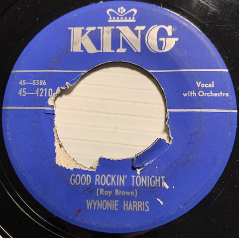Wynonie Harris - Good Rockin Tonight b/w Good Morning Mr. Blues - King #4210 - R&B