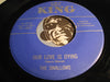 Swallows - Our Love Is Dying b/w Laugh (Though You Want To Cry) - King #4612 - Doowop - Doowop Reissues